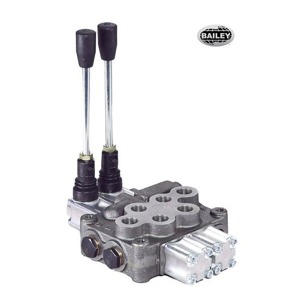 Bailey Hydraulics Directional Control Valve 2 Spool, 21 Gpm, 1800-3600 PSI, Sae 10 Port 228900